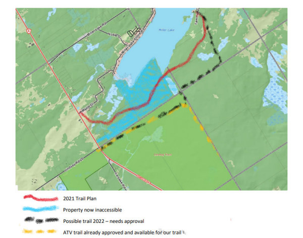 Miller Lake Trail proposal